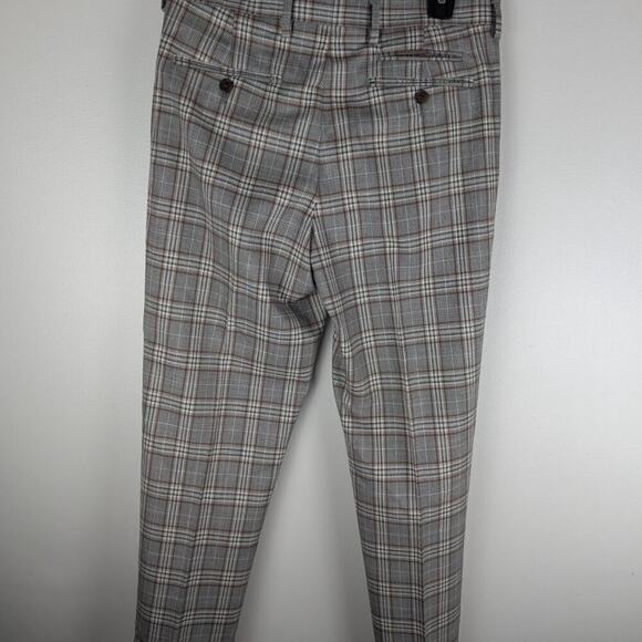 Murano Size S Men's Plaid‎ Button up Vest and matching pants Hipster - Picture 7 of 10